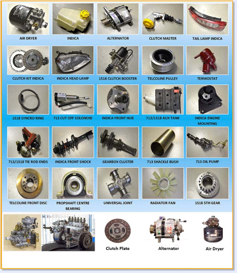 Spares 4 TATA All TATA Parts And Spares West Rand